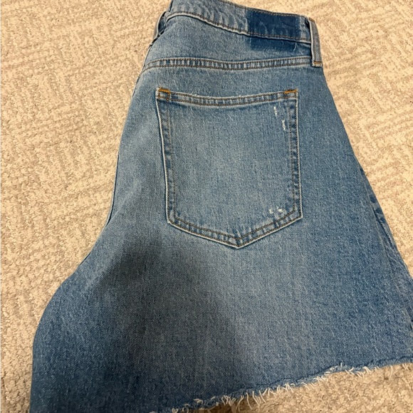 Abercrombie & Fitch Light Blue Jean Shorts - Picture 8 of 10